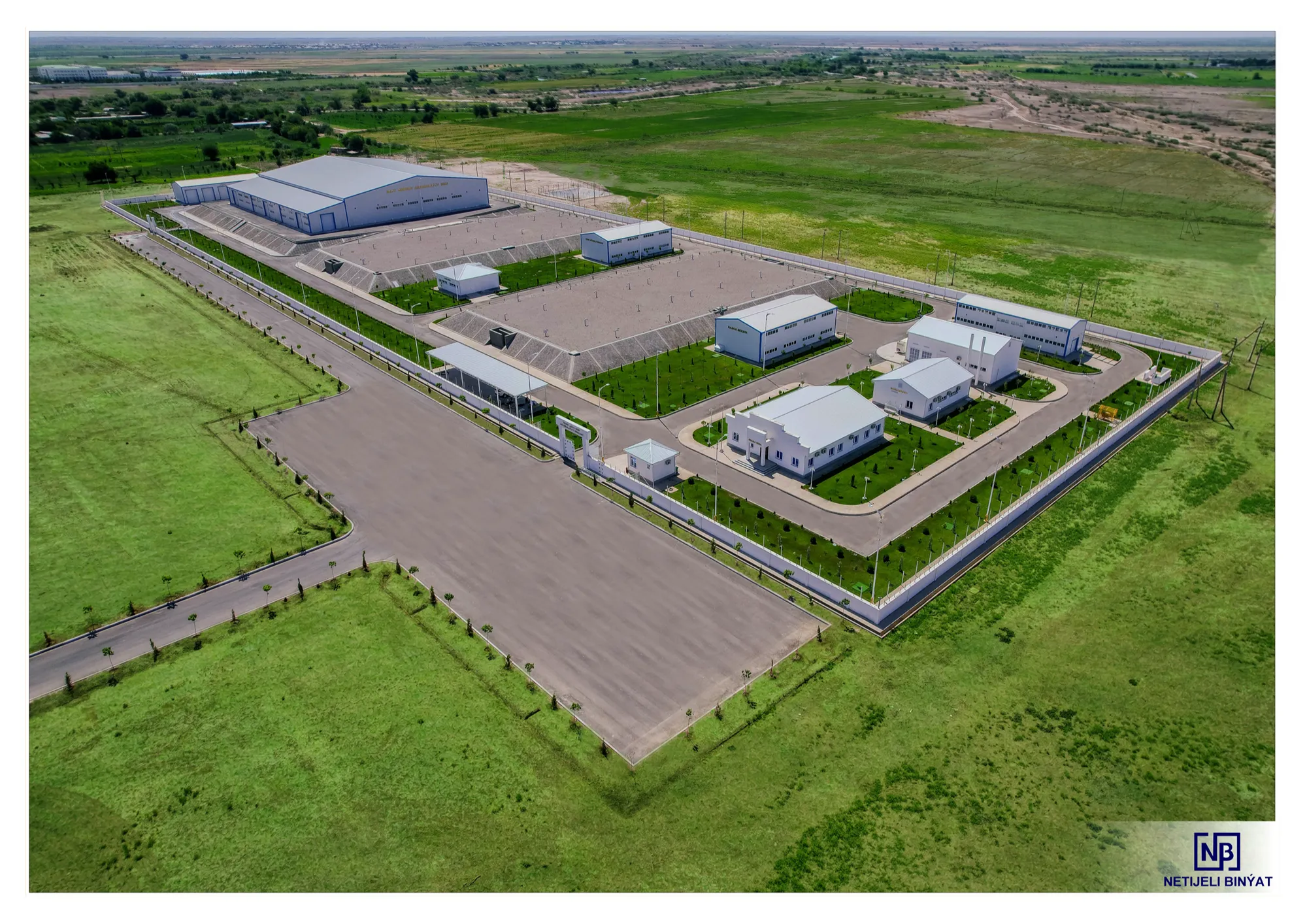 Tejen water treatment plant